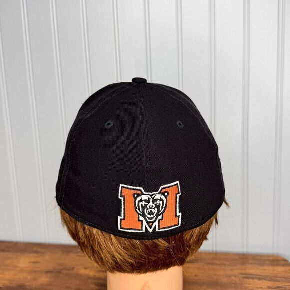 Georgia Mercer Bears Nike Dri Fit  Embroidered Adjustable Campus Black Cap Hat - Picture 5 of 8